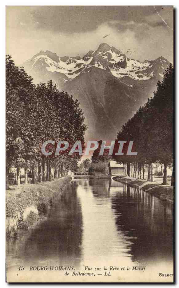 Bourg-d'Oisans — Vue sur la Rive et le Massif de Belledonne — Select
