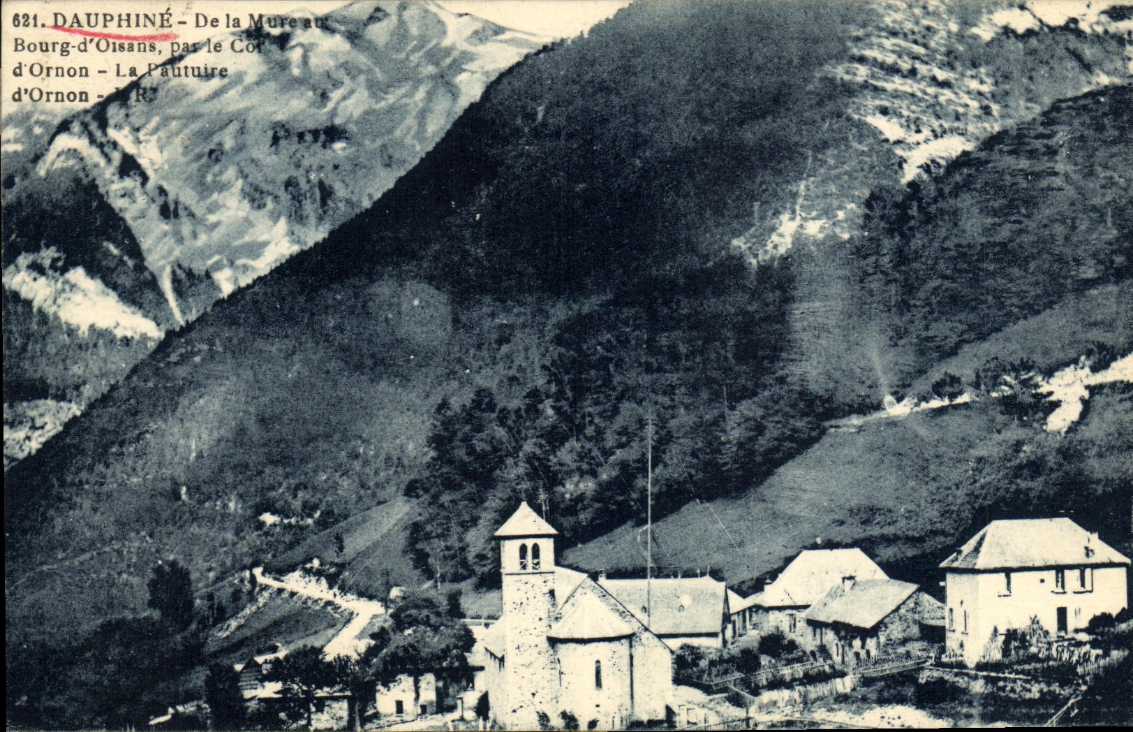 CPA Dauphine de la Mure au Bourg d Oisans Pas le Cor D Oronon La Pautuire