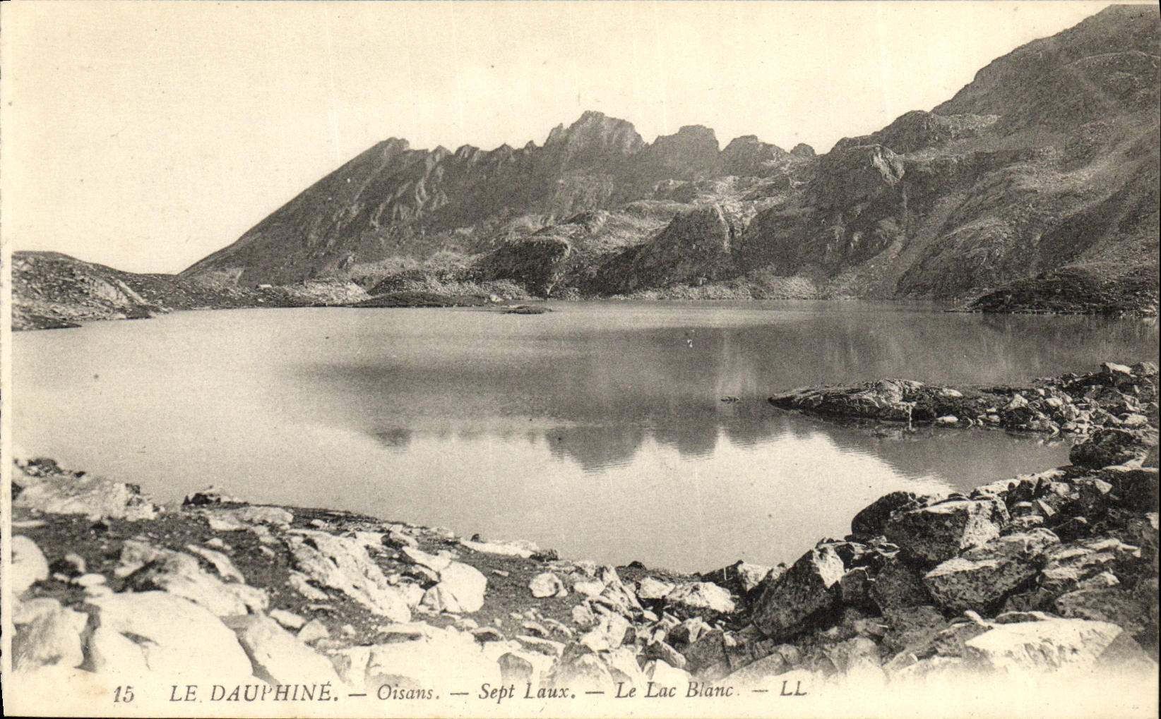 CPA Le Dauphine Oisans Sept Laux Le Lac Blanc