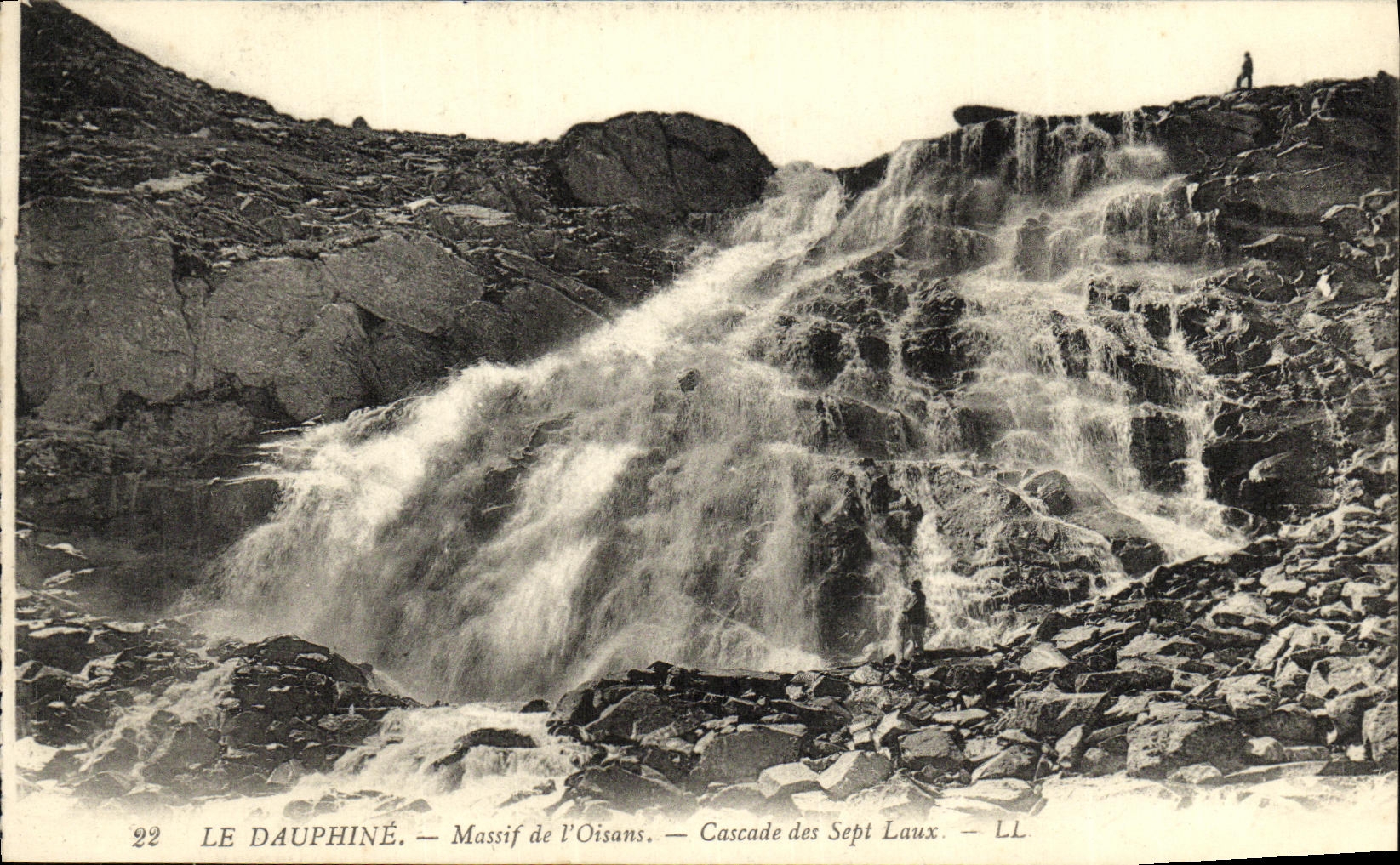 Le Dauphiné — Massif de l'Oisans — Cascade des Sept Laux — LL