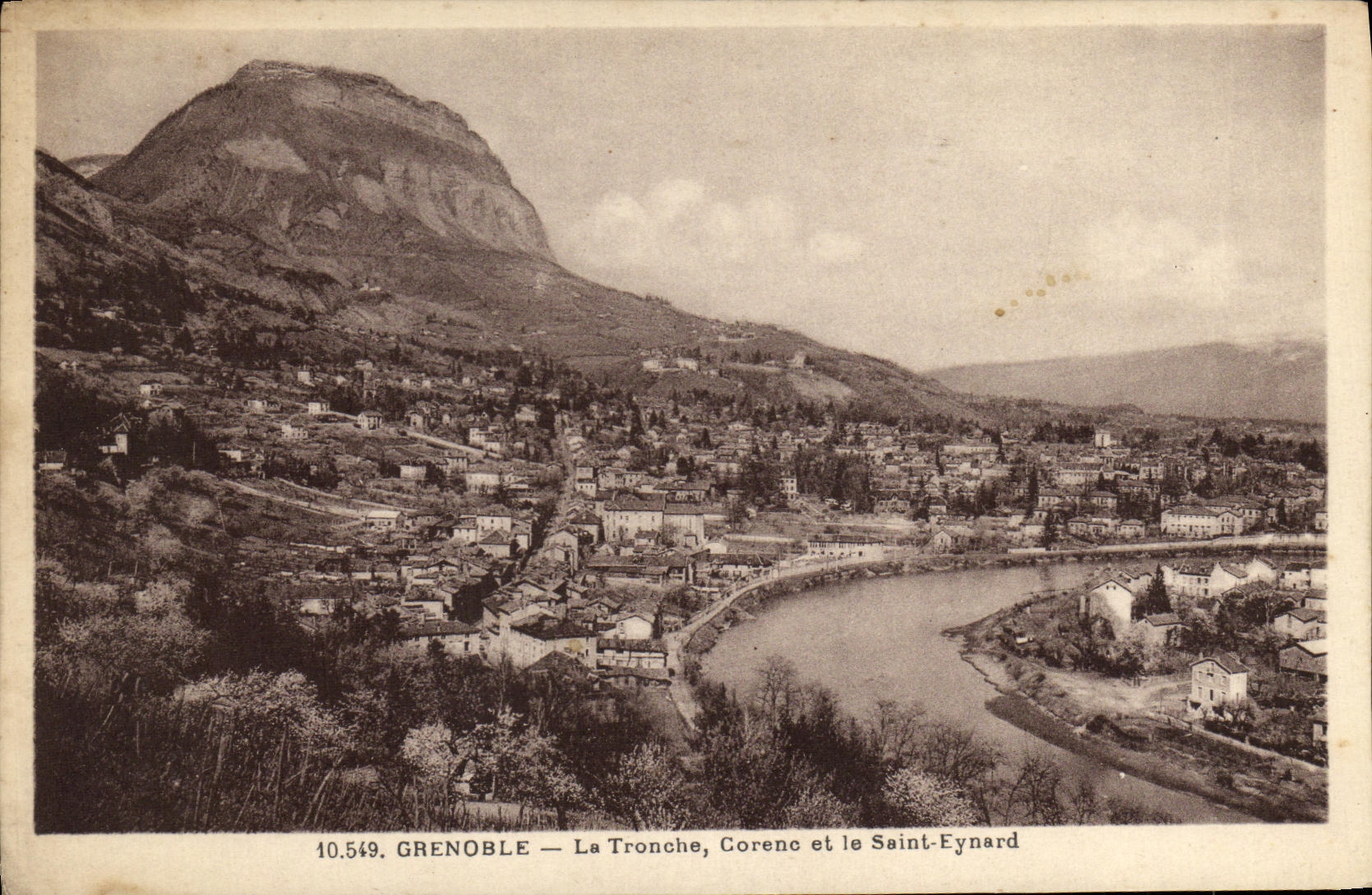 Grenoble — La Tronche, Corenc et le Saint-Eynard — série 10.549