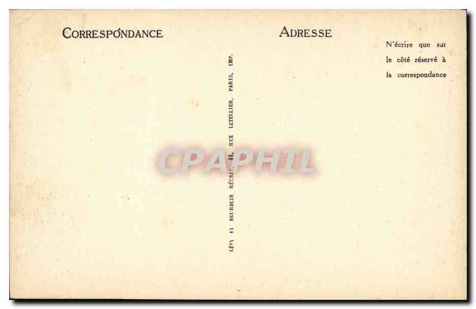 Grenoble — L'Hôtel-de-Ville — LL — Rückseite