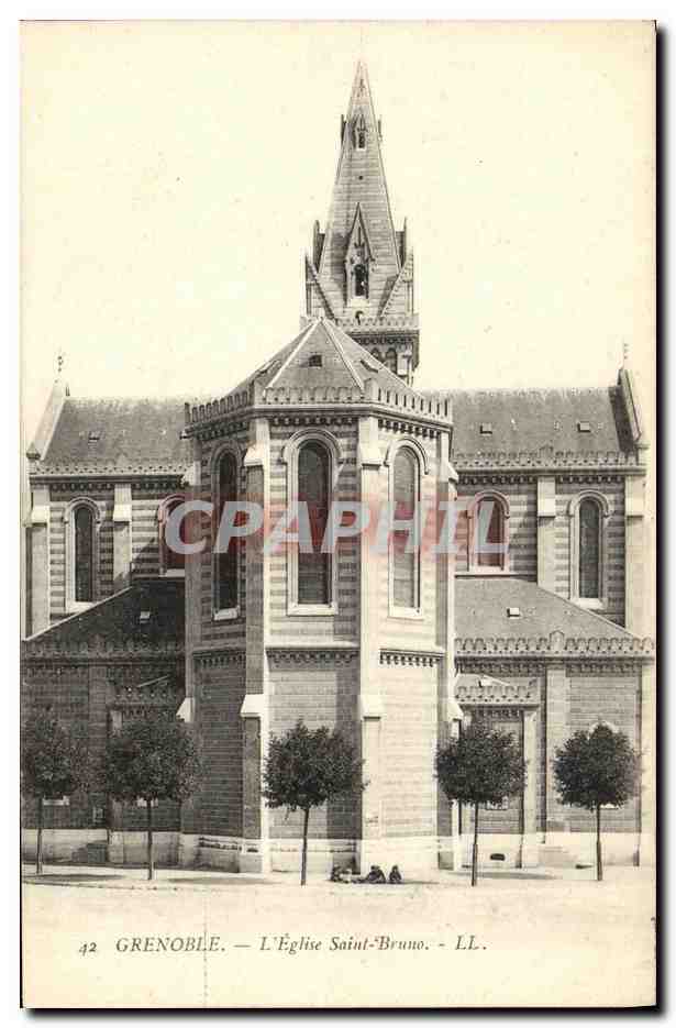 Grenoble — L'Église Saint-Bruno — LL. n°42