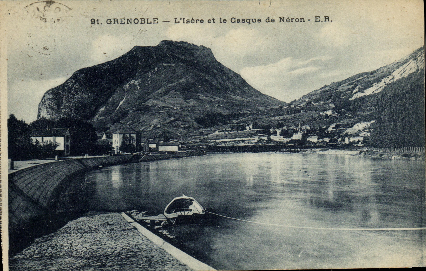 Grenoble — L'Isère et le Casque de Néron — E.R.