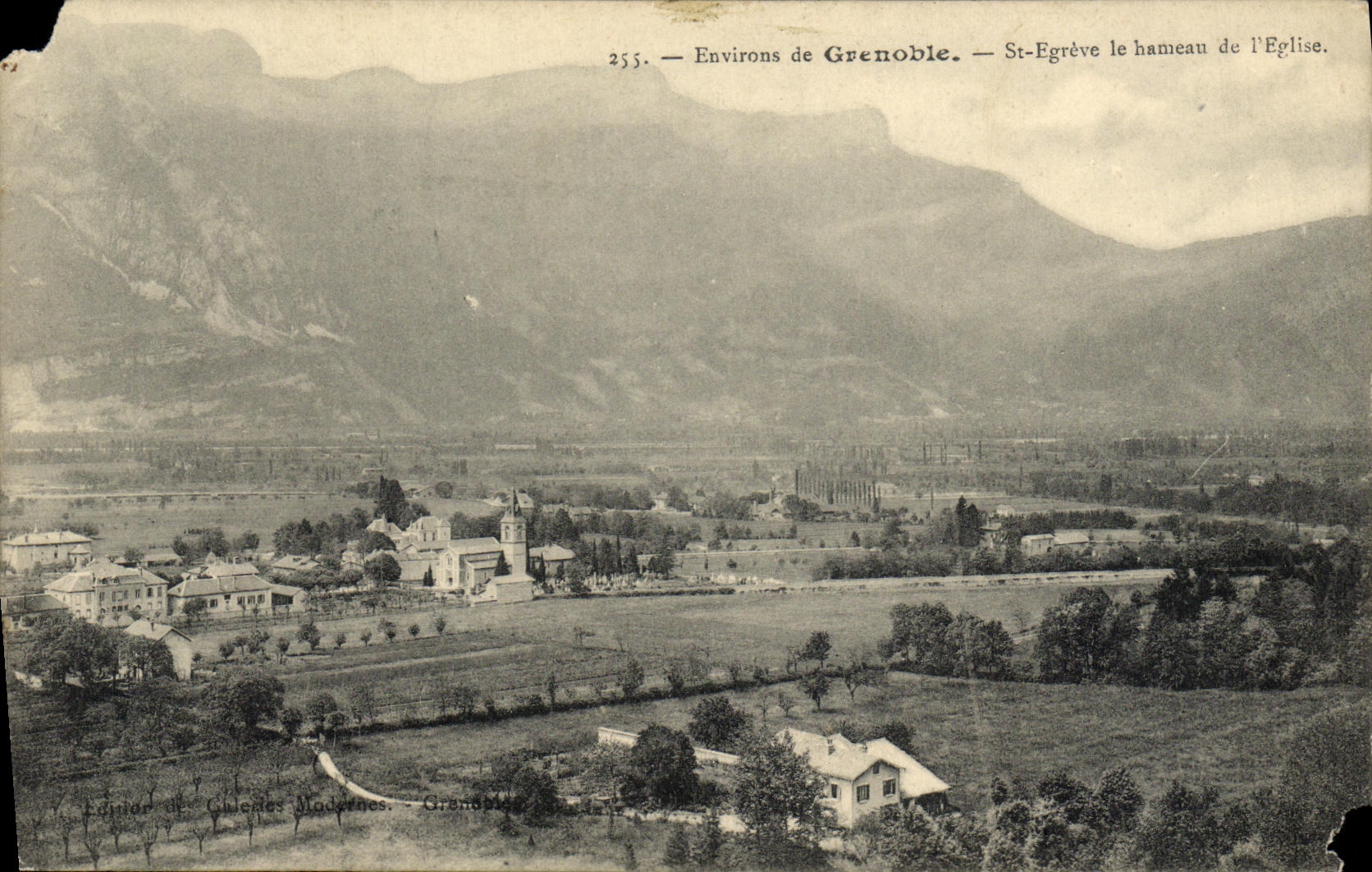 CPA Environs de Grenoble St Egreve le hameau de l Eglise