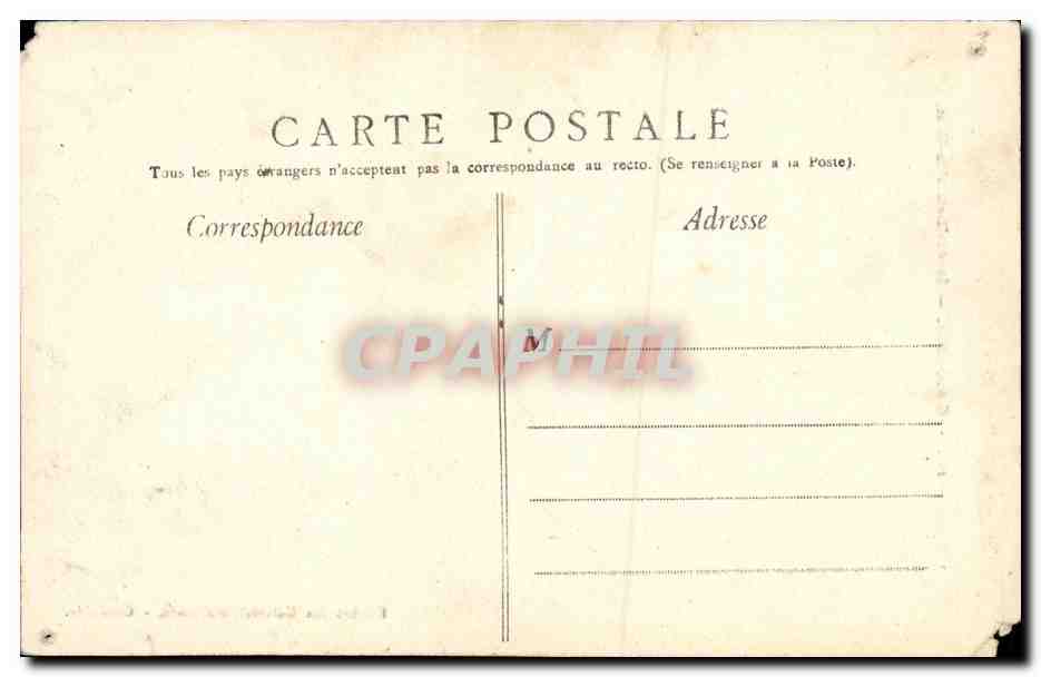 Antieke ansichtkaart Grenoble Sainte Marie d'En Haut — Achterkant