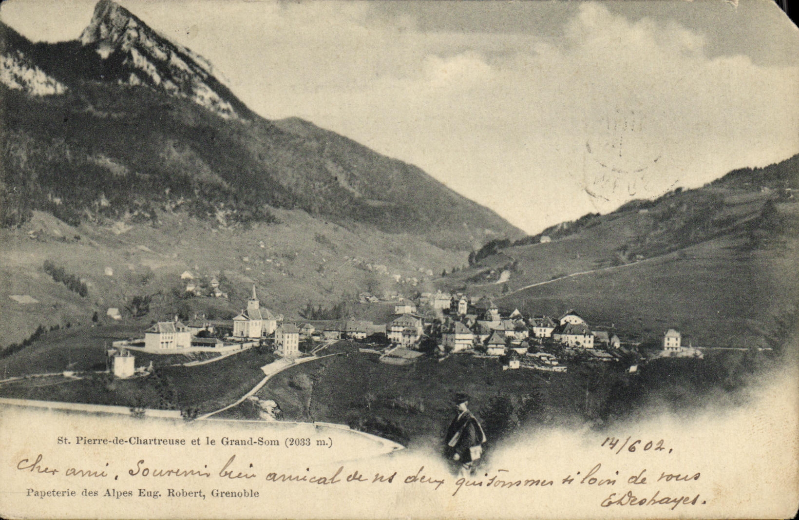 CPA St Pierre de Chartreuse et le Grand Som