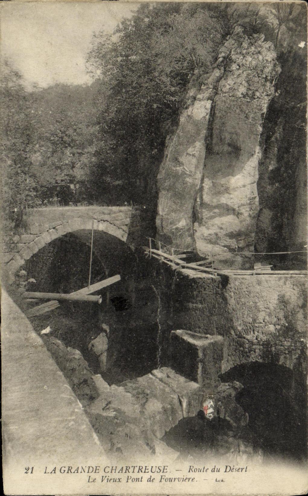 La Grande Chartreuse — Le Vieux Pont de Fourvière — Route du Désert