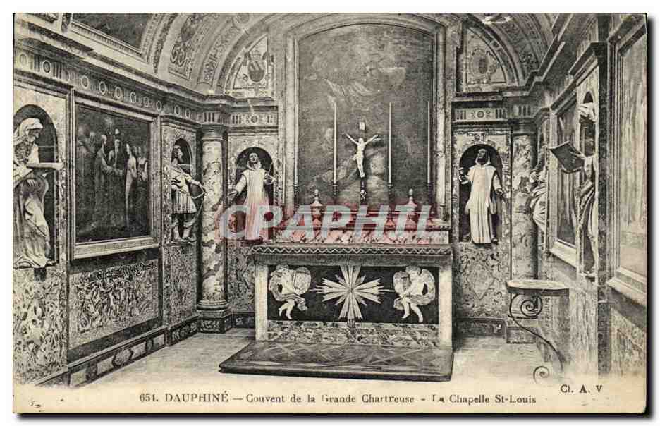 CPA Dauphine Couvent de la Grande Chartreuse La Chapelle St Louis