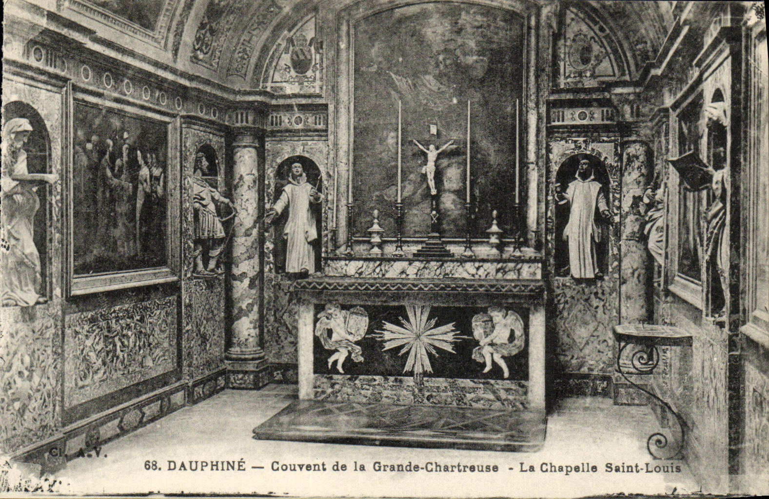 CPA Dauphine Couvent de la Grande Chartreuse La Chapelle Saint Louis