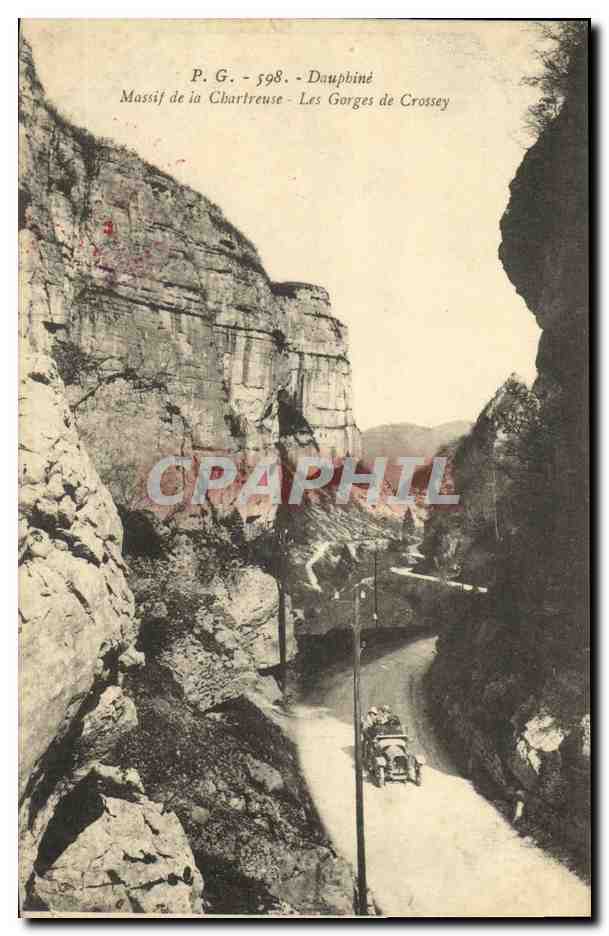 Les Gorges de Crossey — Massif de la Chartreuse — Dauphiné — P.G. - 598
