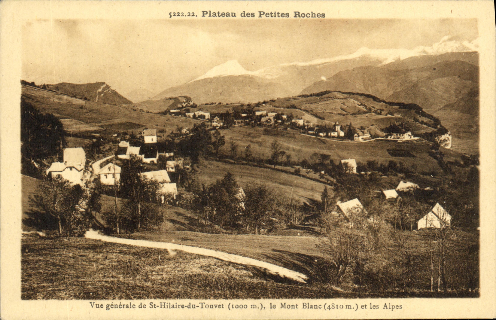 St-Hilaire-du-Touvet — Plateau des Petites Roches — A. Houlier, Grenoble