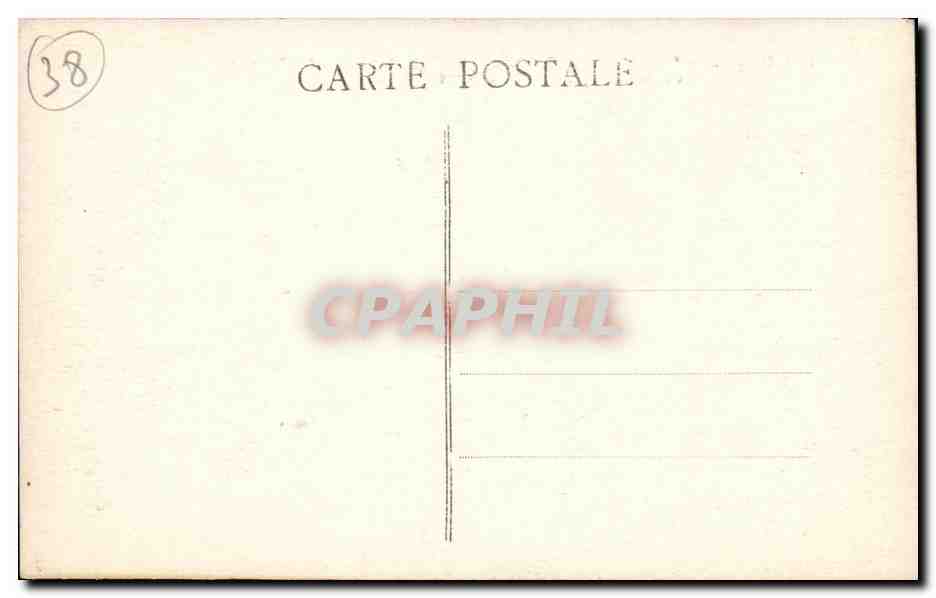 CPA Dauphine Le Col de la Temple Le Pic Coolidge et le Fifre Vus de Tuckett — Verso