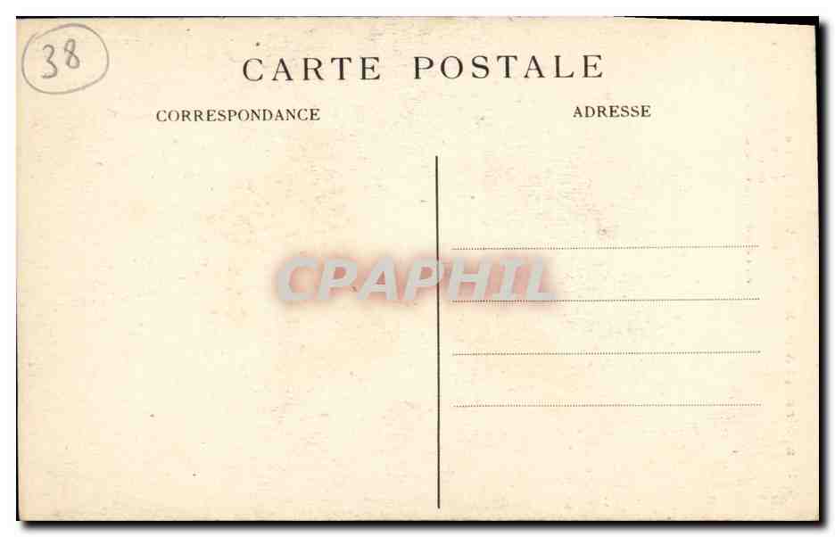 CPA Dauphine La Berarde Le Veneon La tete de la Mauye et le Meije avec son glacier carre — Verso