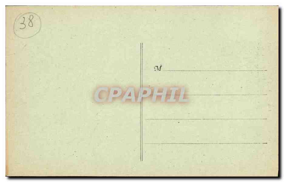 Pont du Diable — Vallée du Vénéon — Dauphiné — Éditeur E. R. n° 866 — Verso