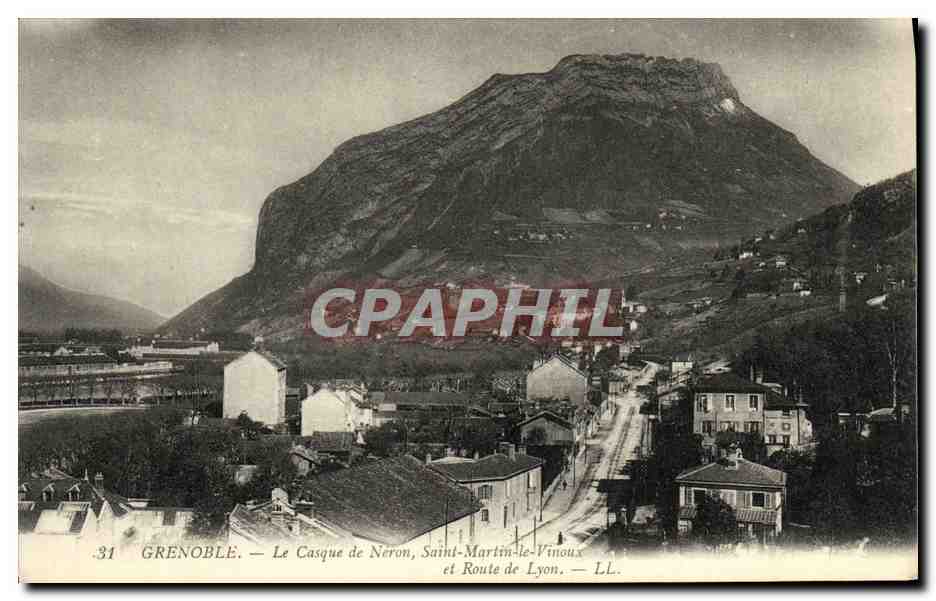 Grenoble — Le Casque de Néron, Saint-Martin-le-Vinoux et Route de Lyon — LL. n°31