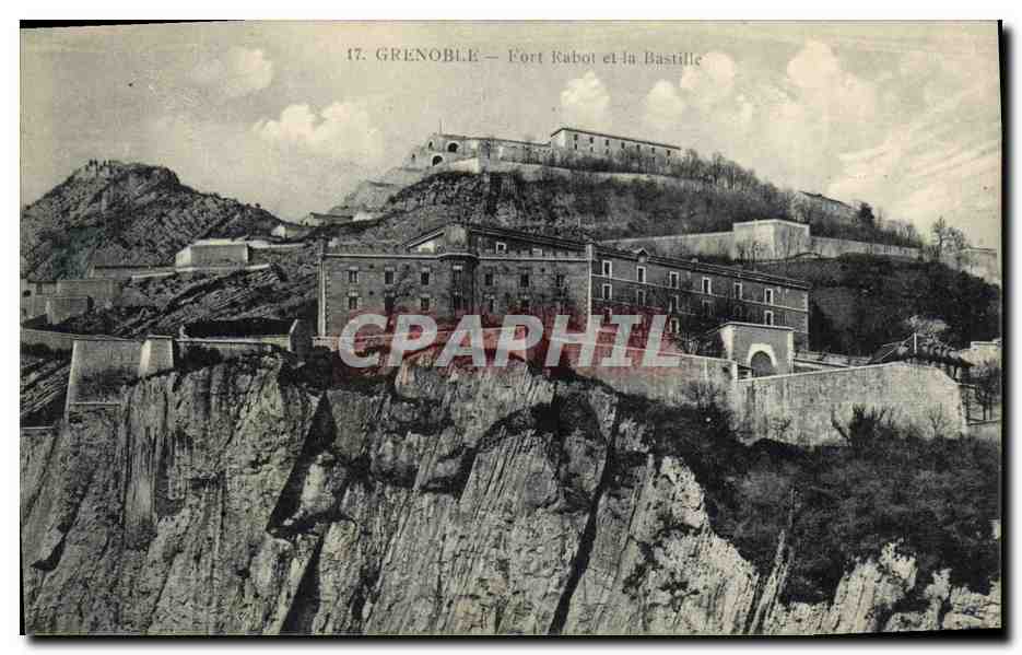 CPA Grenoble Fort Rabot et la Bastille