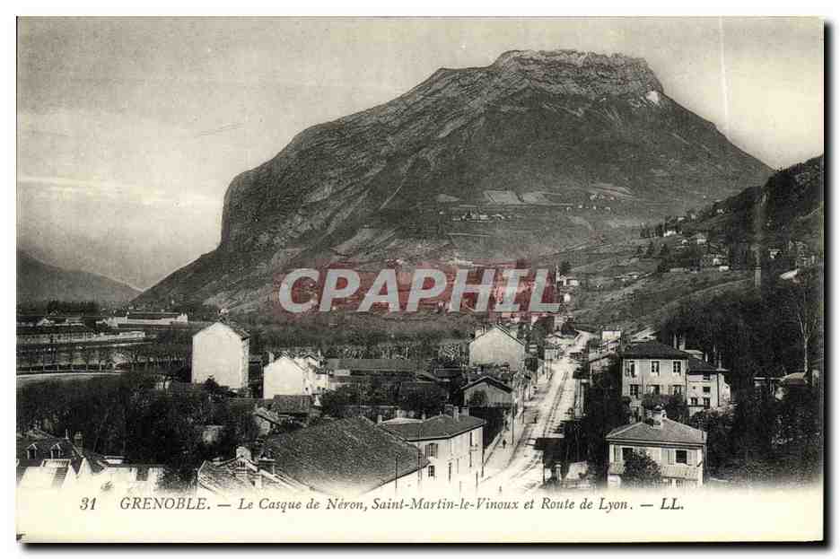 Grenoble — Le Casque de Néron, Saint-Martin-le-Vinoux et Route de Lyon — LL. n°31