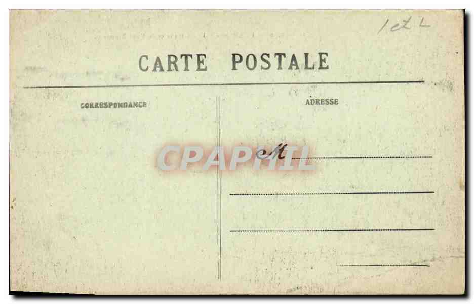 CPA Langeais Chateau Les Jardins et le Pont Suspendu — Rückseite