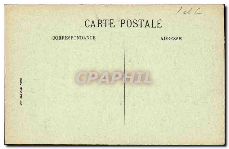 CPA Richelieu Interieur de L Eglise Paroissiale — Rückseite