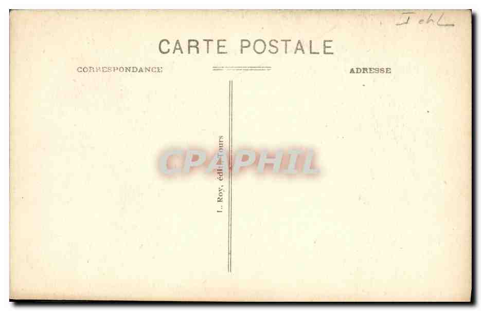 CPA Mettray Le Puits Dans le Parc du Petit Bois — Rückseite