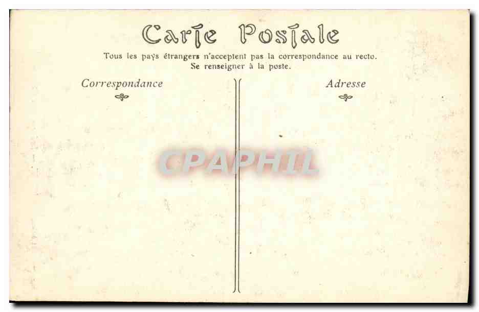 CPA Amboise Interieur de la Chapelle Chaetau — Rückseite