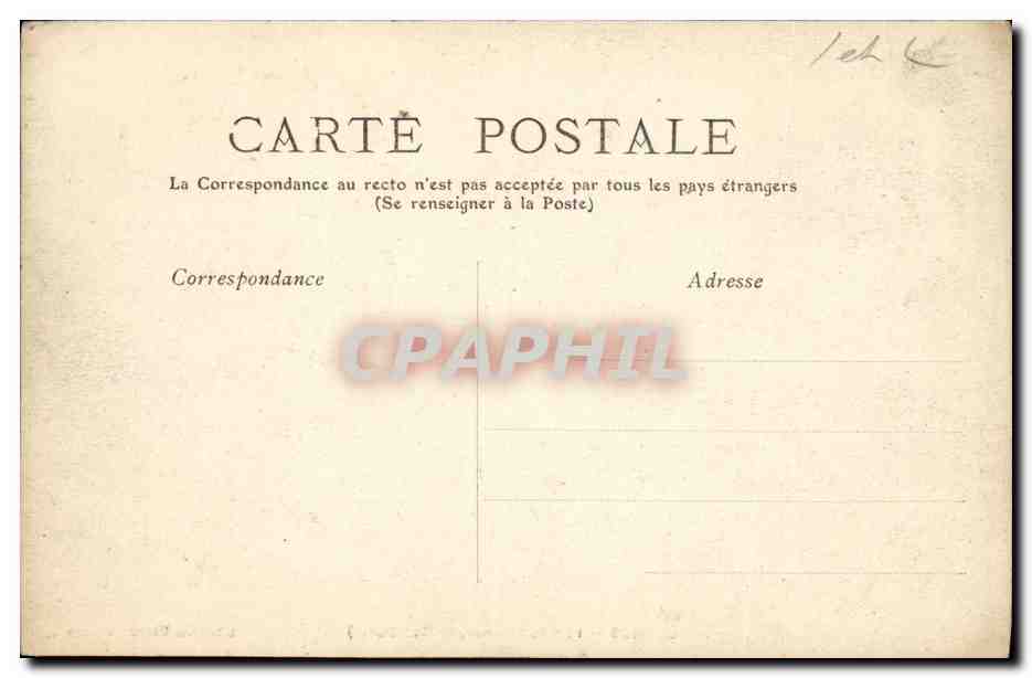 CPA Environs De Loches Vue Generale — Rückseite