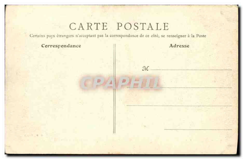 CPA Loches Porche de la Collegiale Saint Ours — Rückseite