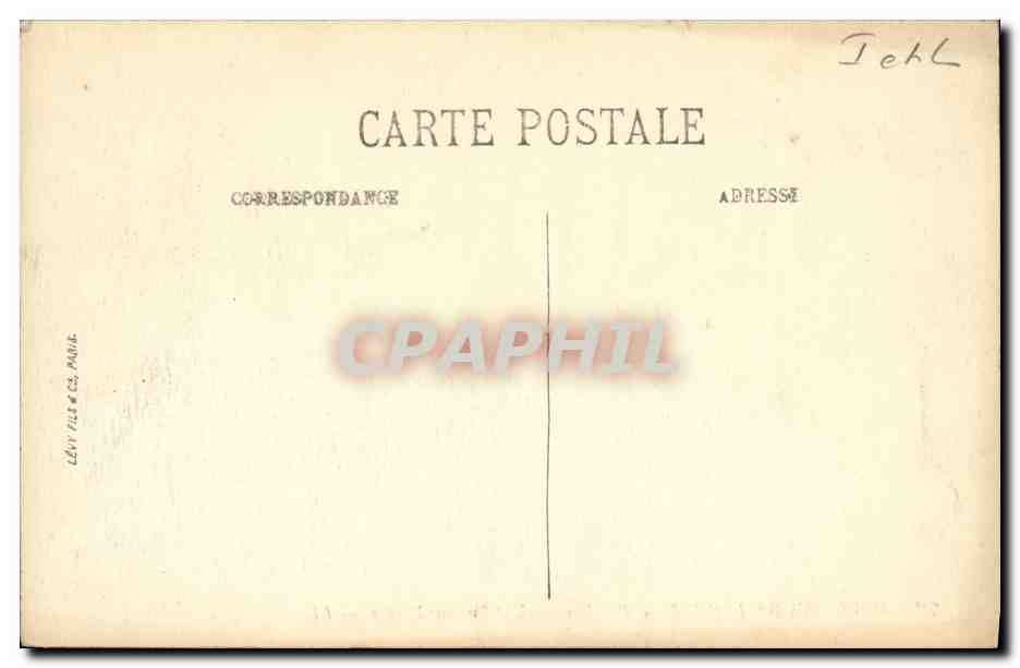 CPA Environs de Loches De Beaulieu Une Vue Sur L Indre — Rückseite