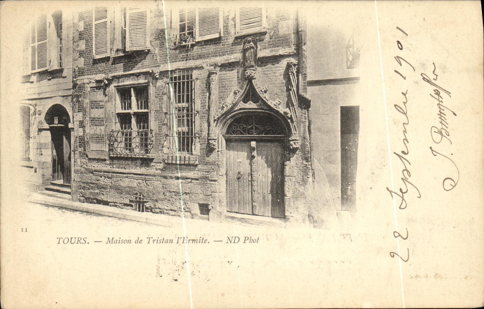 CPA Tours Maison de Tristan l Ermite 