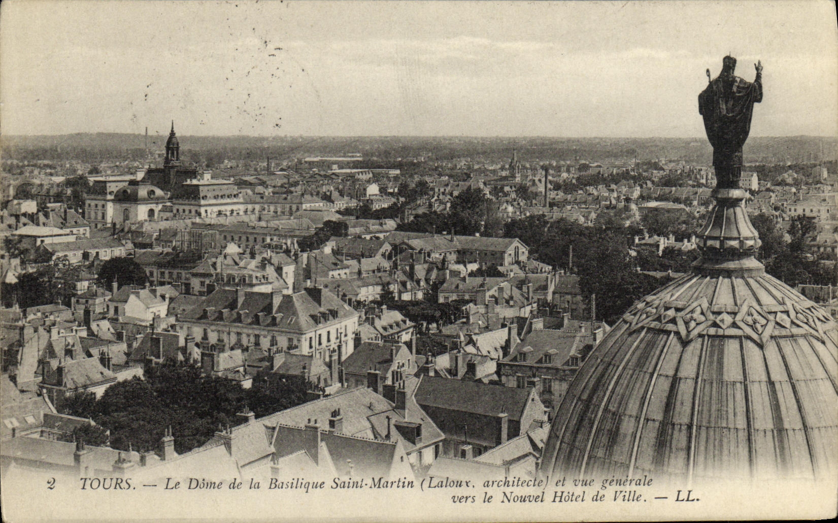 CPA Tours Le Dome de la Basilique Saint Martin
