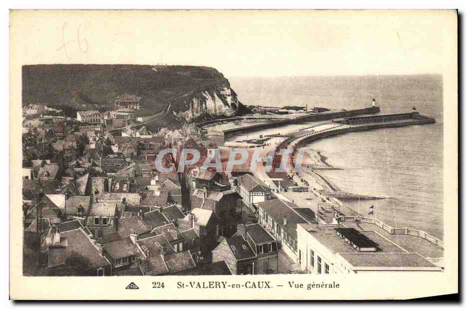 CPA St Valery en Caux Vue Generale