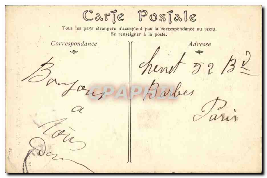 CPA Rouen Tombeau des Cardinaux d Amboise — Rückseite