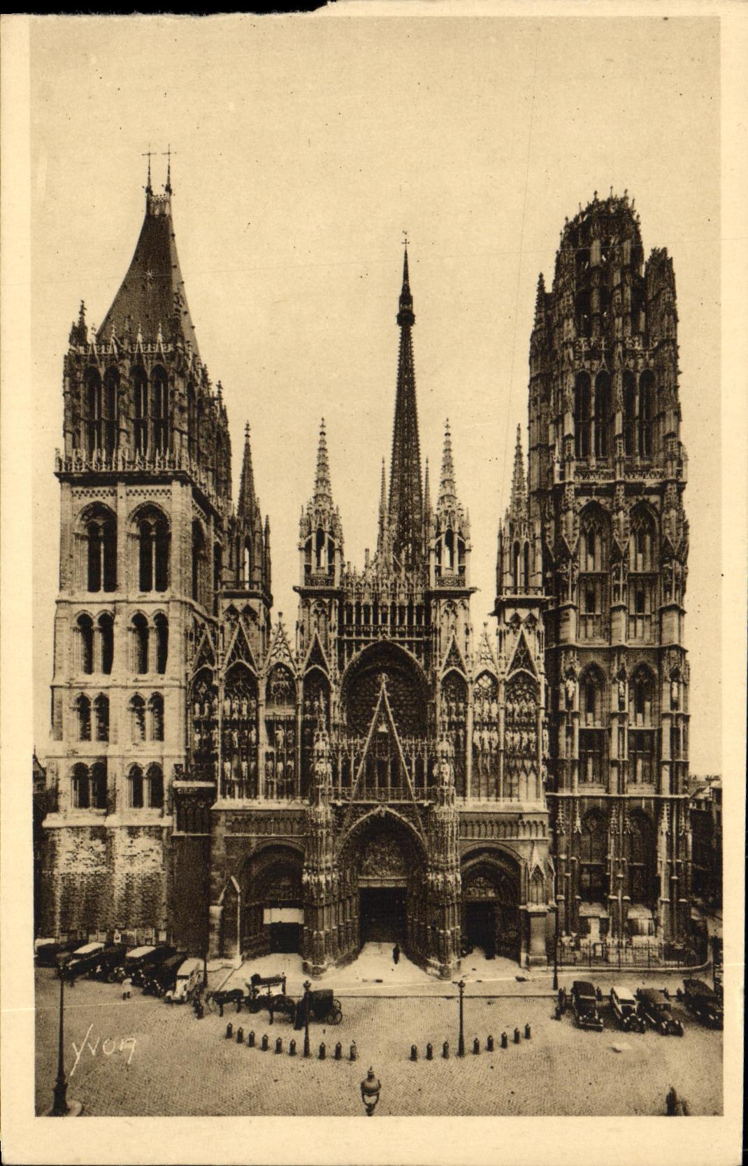 CPA Rouen La Cathedrale Notre Dame
