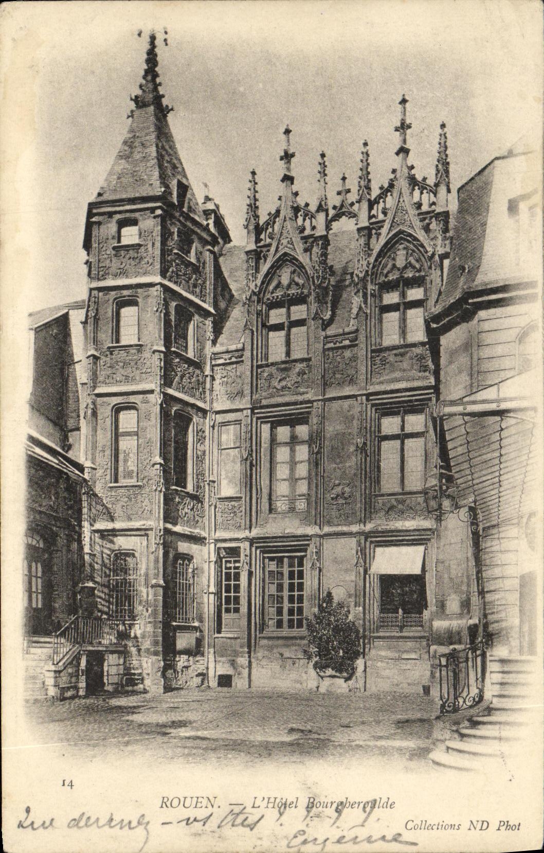 CPA Rouen L Hotel Bourgtheroulde