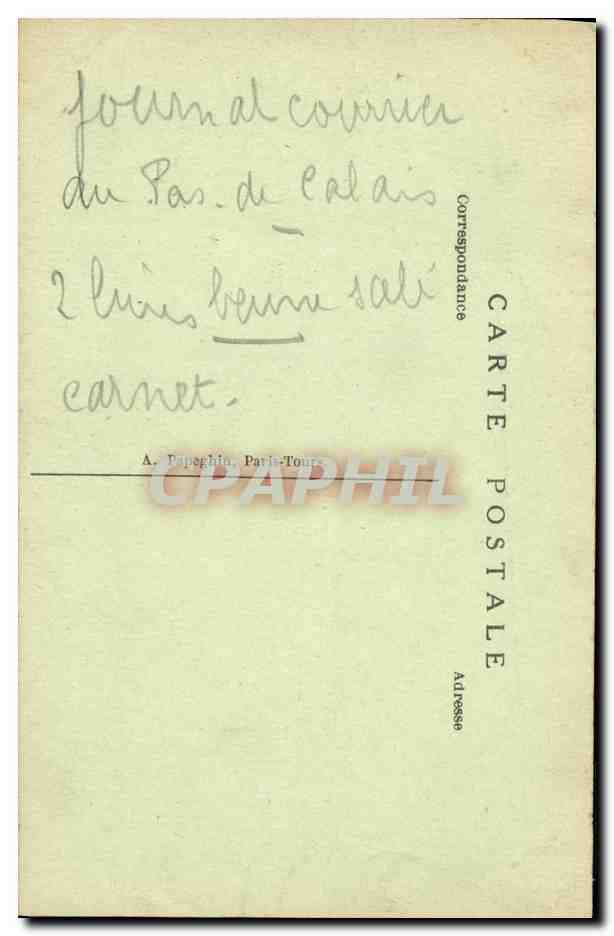 CPA Paris Le Tombeau du Soldat Inconnu Militaria — Rückseite