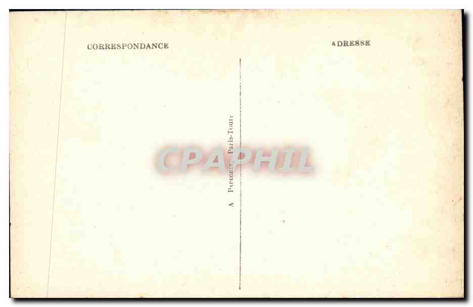 CPA Paris Mairie du 5eme — Rückseite