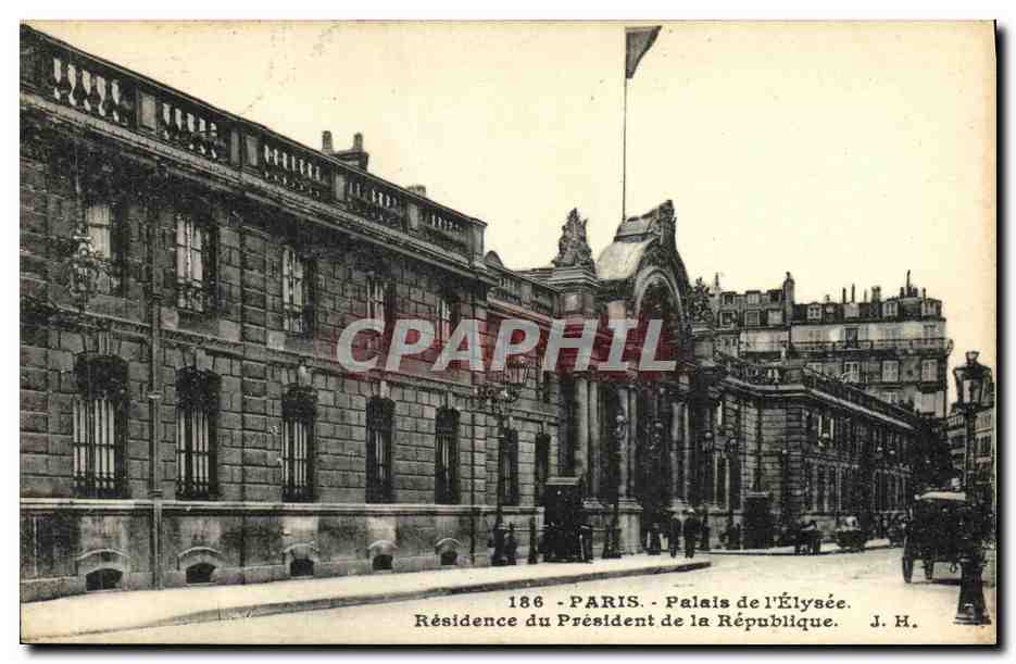 CPA Paris Palais de L Elysee Residence du President de la Republique