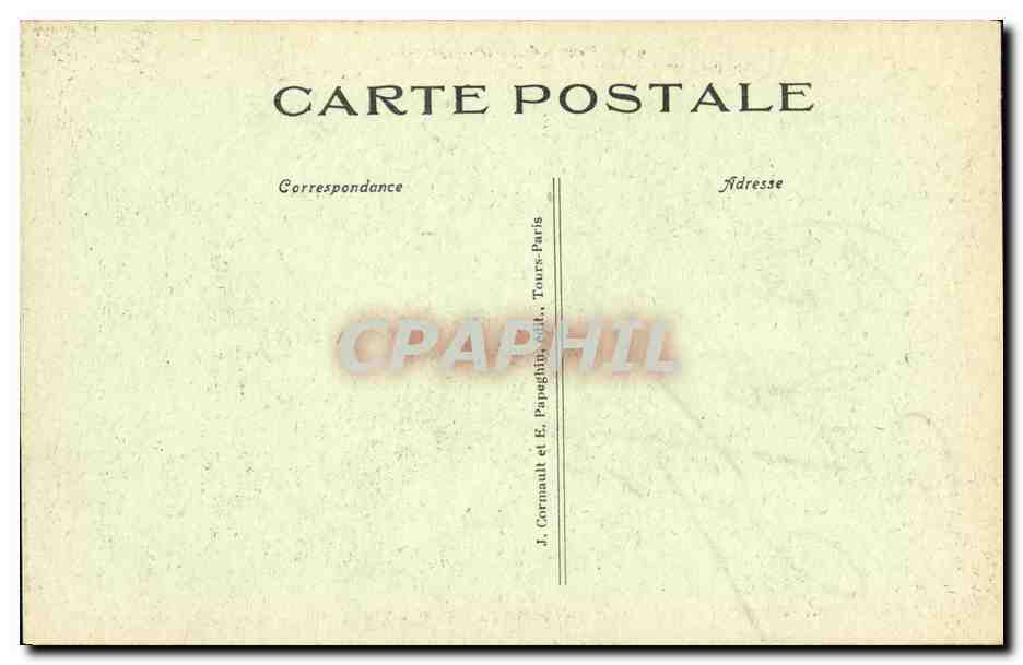 CPA Paris La Madeleine et la Rue Royale  — Verso