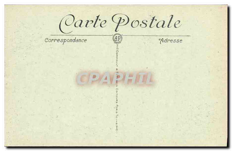 CPA Paris L Arc de Triomphe et la Place de L Etoile — Rückseite