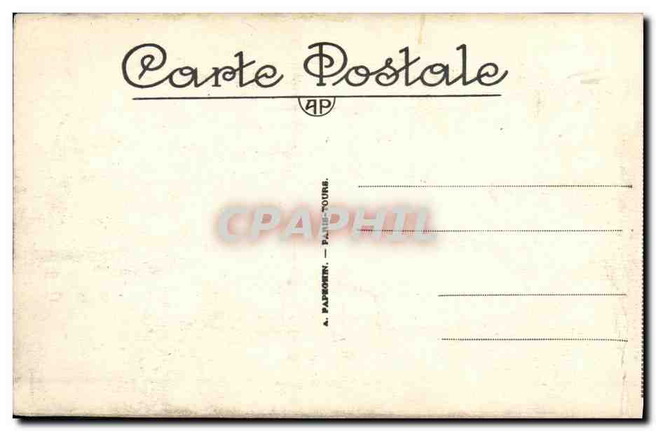 CPA Paris Le Trocadero et le pont d Iena — Rückseite