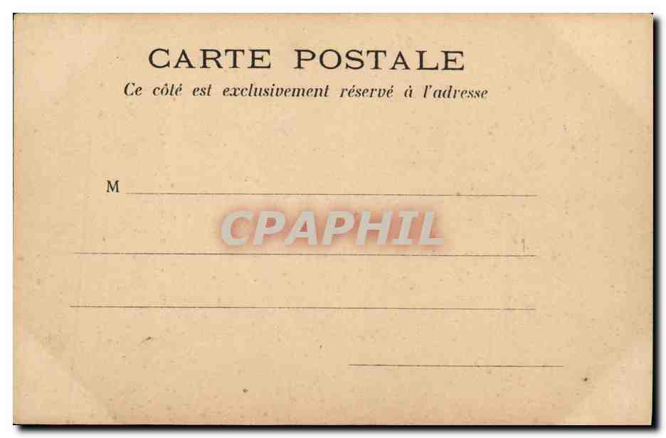 CPA Paris Fils Tiissus et Vetements — Rückseite