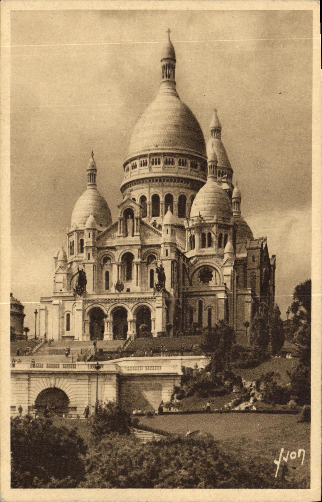 CPA Paris en Basilique du Sacre Coeur de Montmartre