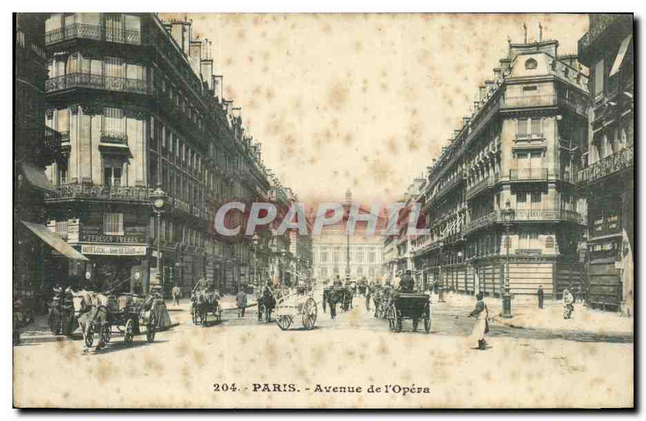 CPA Paris Avenue de L Opera