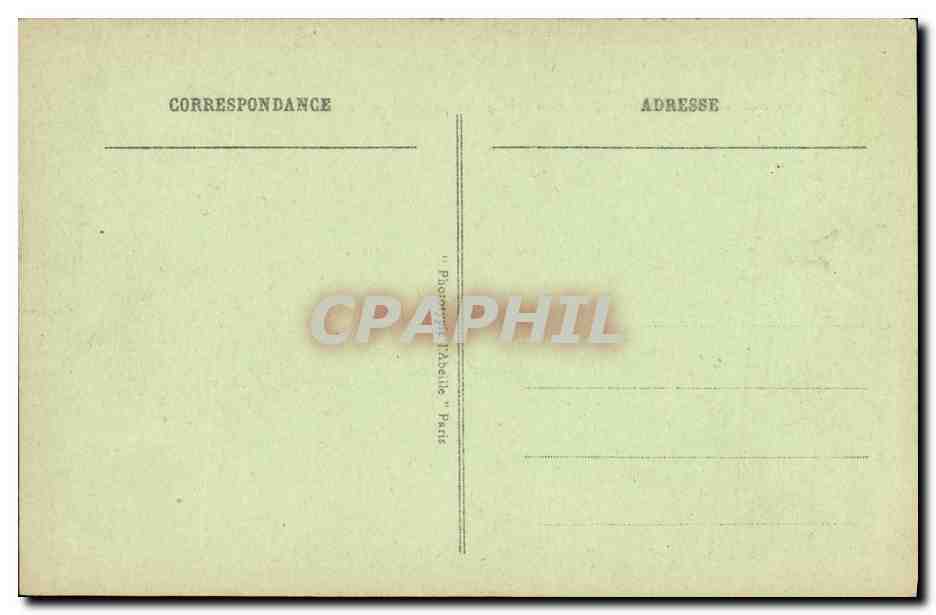 CPA Paris Exposition des Arts Decoratifs Pavillon national de la Grande Bretagne — Rückseite