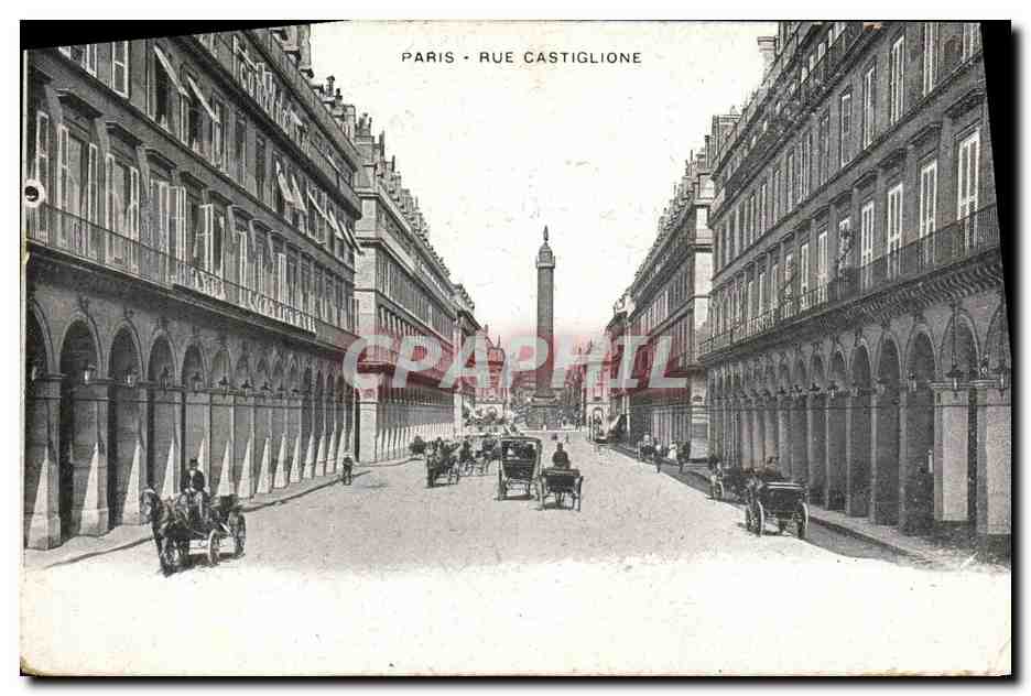 CPA Paris Rue Castiglione