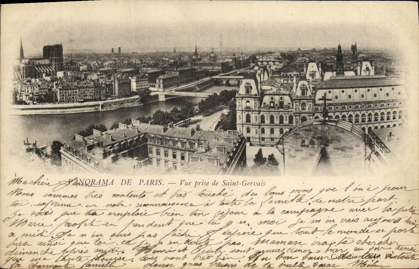 CPA Paris De Vue Prise de Saint Gervais
