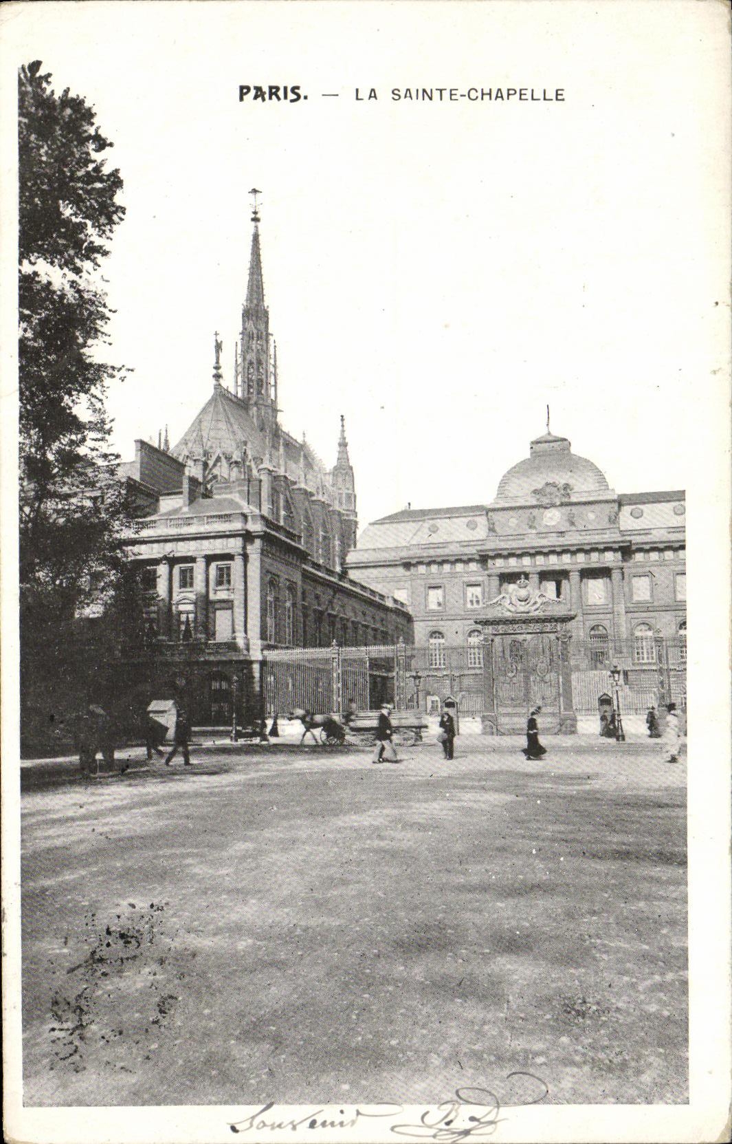 CPA Paris La Saint Chapelle