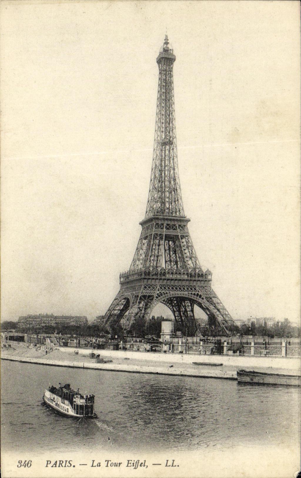 CPA Paris Tour Eiffel Peniche