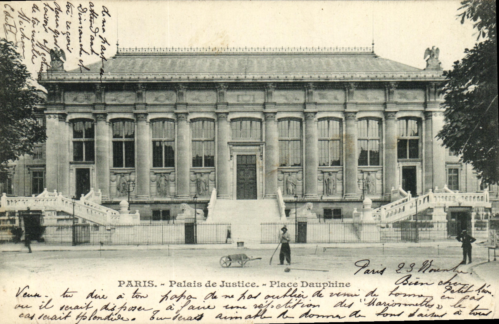 CPA Paris Palais de Justice Place Dauphine